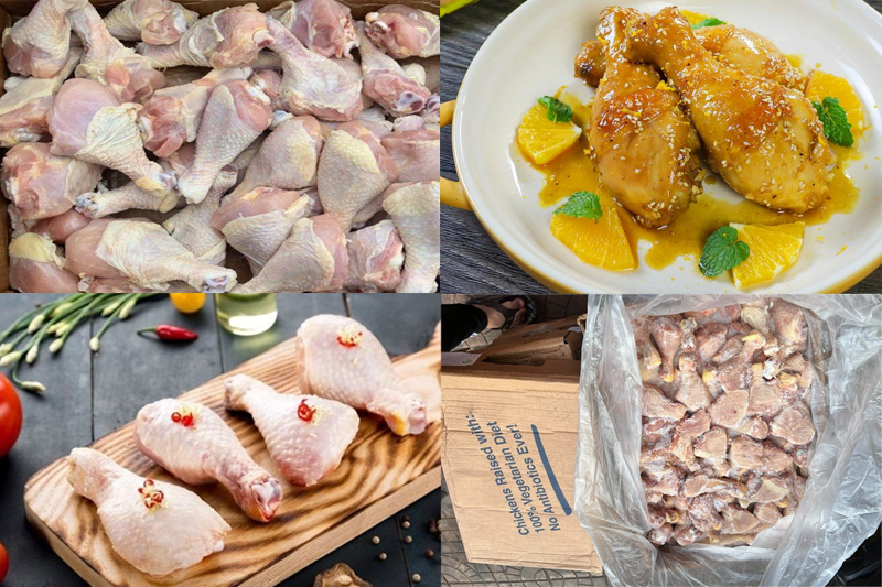 Đùi gà tỏi Mout đỏ